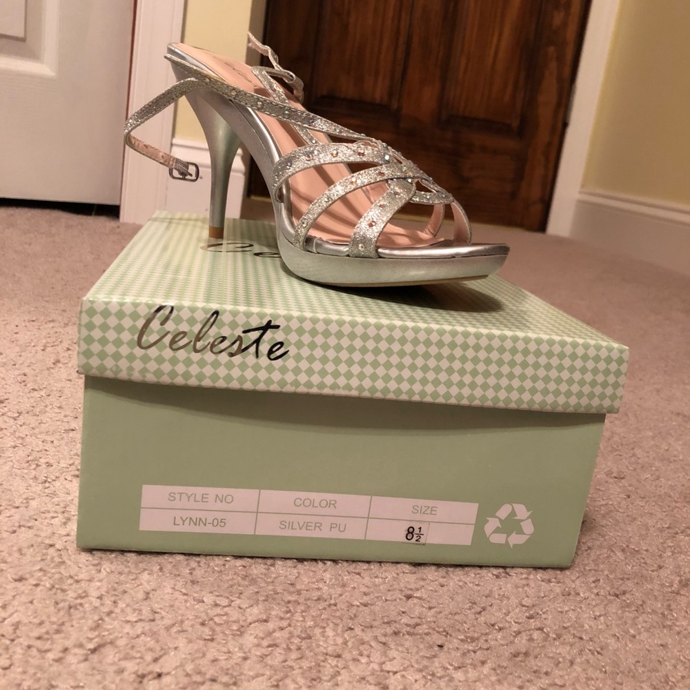 Silver heels